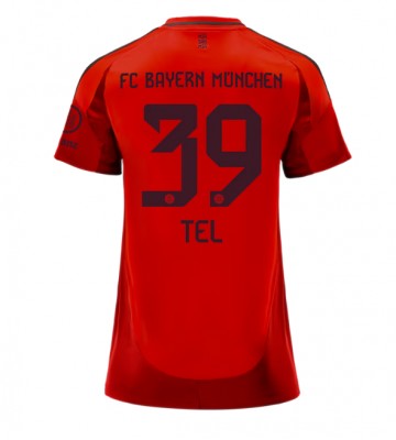 Bayern Munich Mathys Tel #39 Primera Equipación Mujer 2024-25 Manga Corta